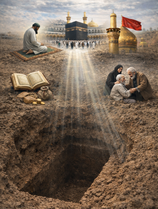 آیا همه انسان هایی که می میرند فشار قبر دارند؟